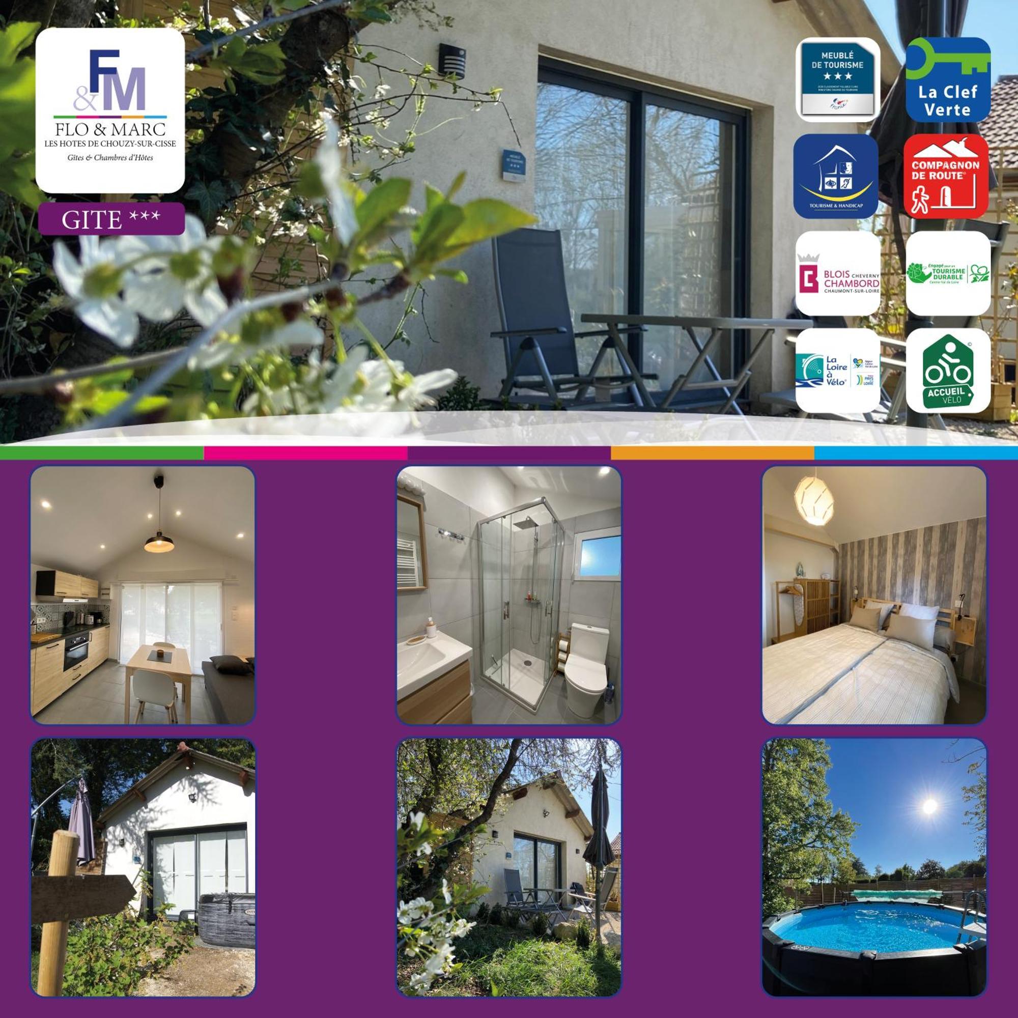 Cottage - Chez Flo&Marc Chouzy-sur-Cisse Esterno foto